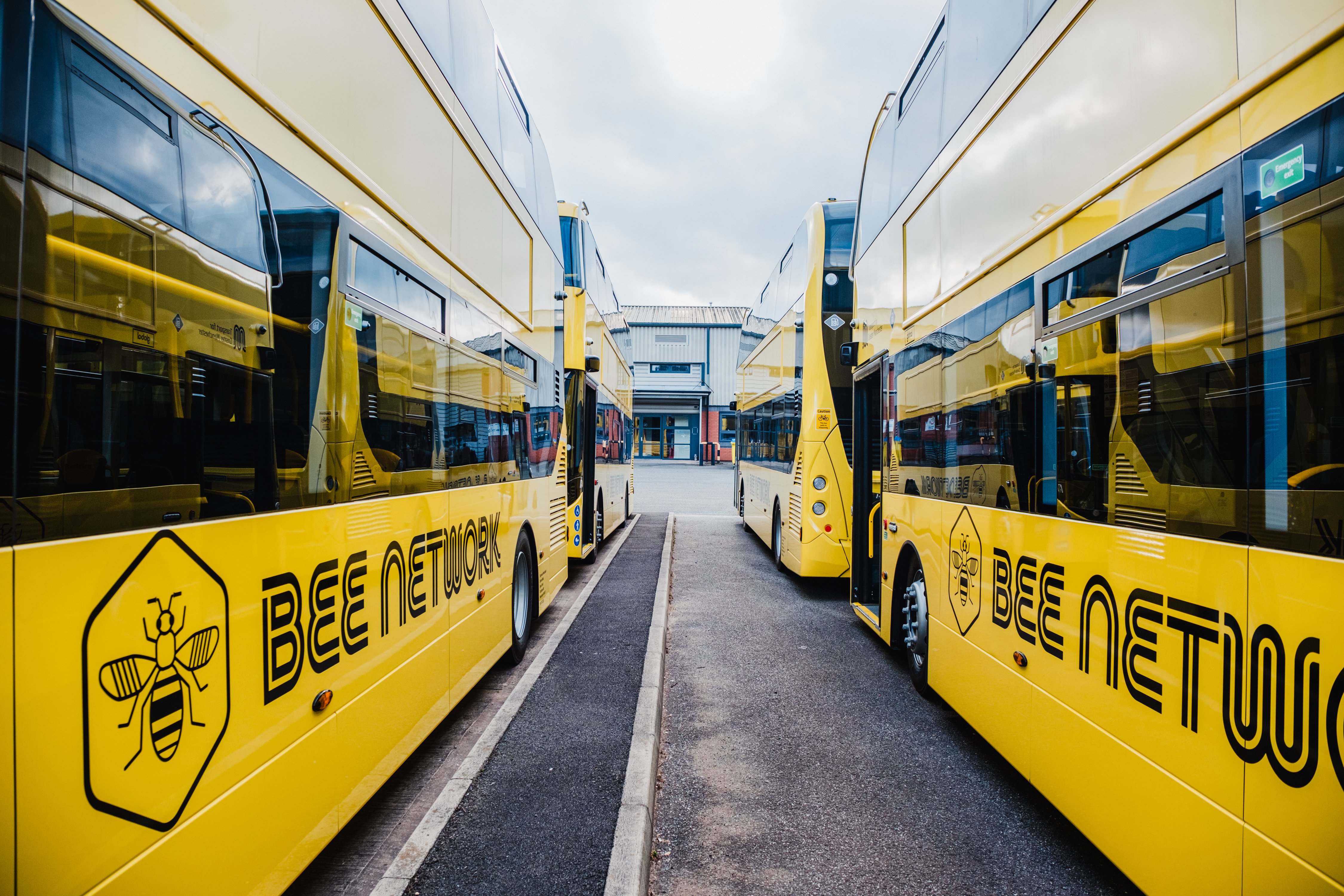 Bee Network buses