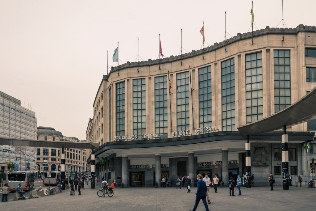 Brussels central station